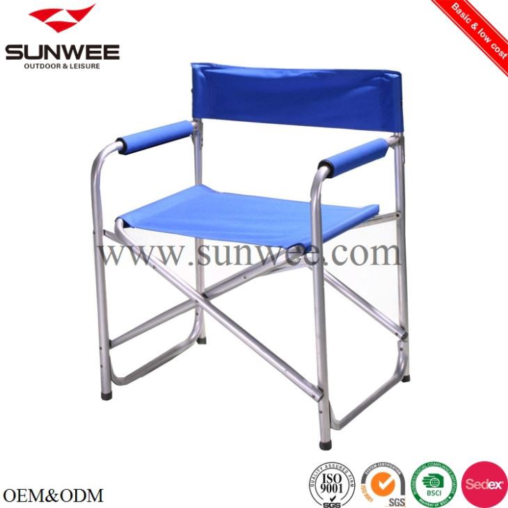 Silla de director plegable de acero